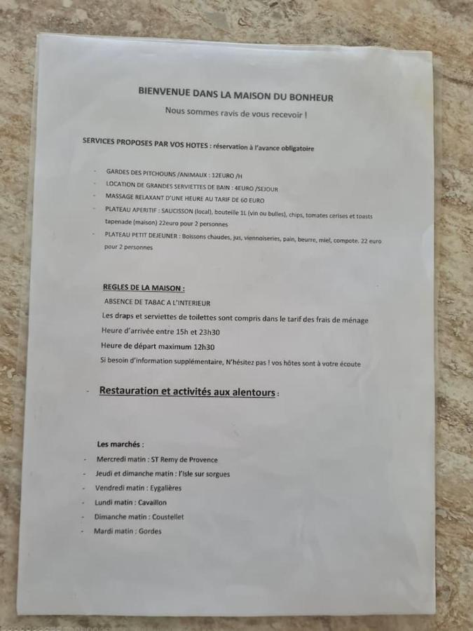 La Pause En Luberon Villa Кавайон Екстериор снимка